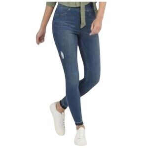 Spanx Women's Skinny‎ Ankle Jeans Blue Denim Size S/P Pull On